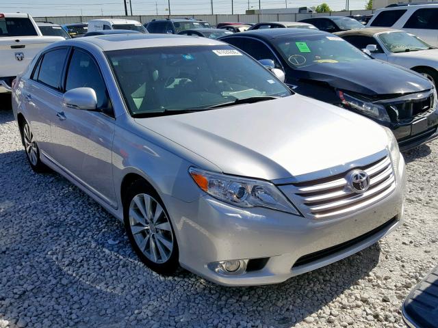 4T1BK3DB6BU389380 - 2011 TOYOTA AVALON BAS SILVER photo 1