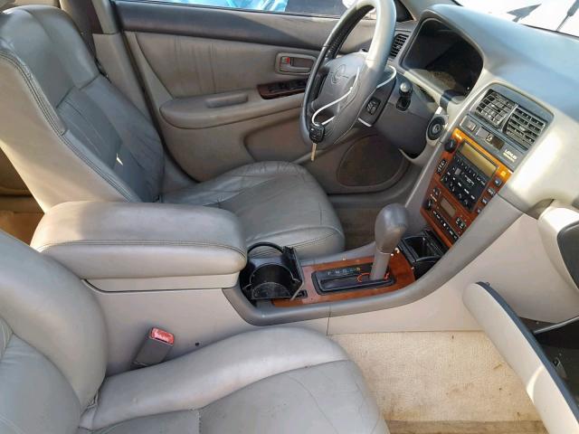 JT8BF28G0Y0262180 - 2000 LEXUS ES 300 GRAY photo 5