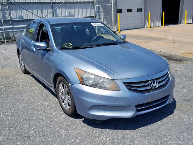 1HGCP2F48BA026598 - 2011 HONDA ACCORD LXP BLUE photo 1