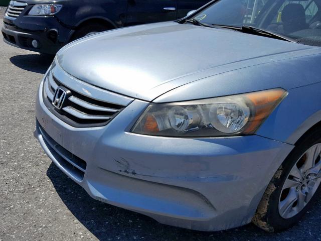 1HGCP2F48BA026598 - 2011 HONDA ACCORD LXP BLUE photo 10