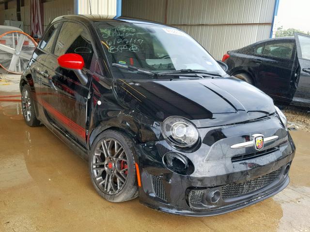 3C3CFFFH7HT542484 - 2017 FIAT 500 ABARTH BLACK photo 1