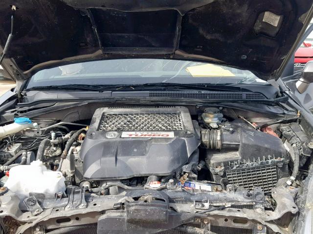 5J8TB18228A020535 - 2008 ACURA RDX GRAY photo 7