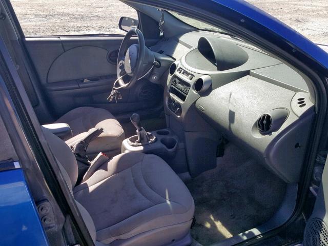 1G8AZ52F44Z166834 - 2004 SATURN ION LEVEL BLUE photo 5
