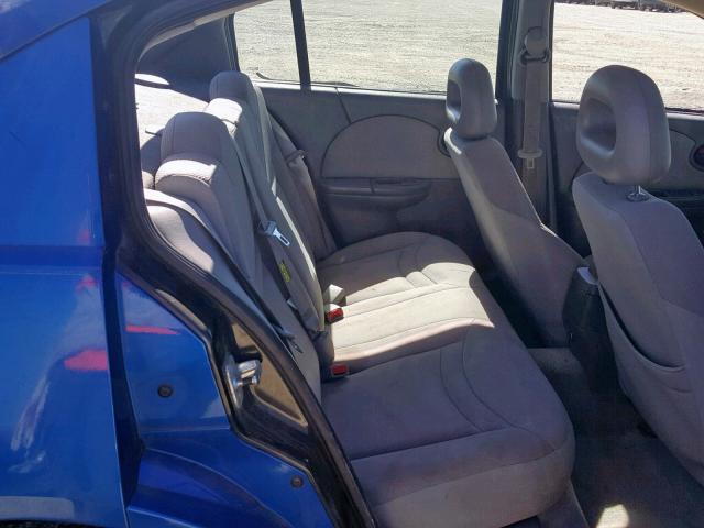 1G8AZ52F44Z166834 - 2004 SATURN ION LEVEL BLUE photo 6