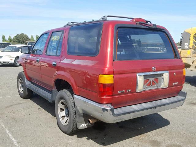 JT3VN39W7R8059565 - 1994 TOYOTA 4RUNNER VN RED photo 3