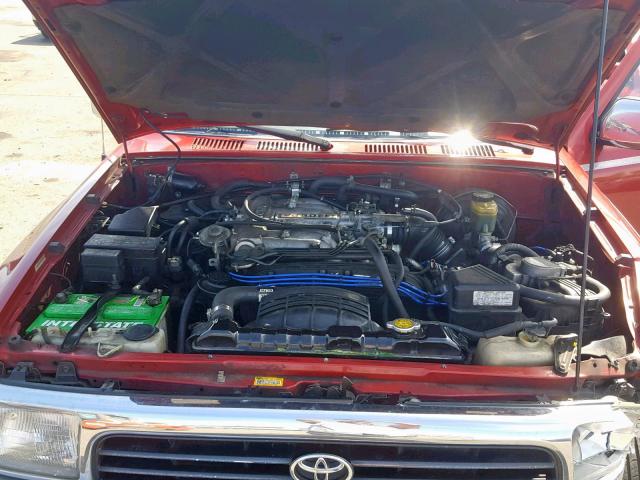 JT3VN39W7R8059565 - 1994 TOYOTA 4RUNNER VN RED photo 7