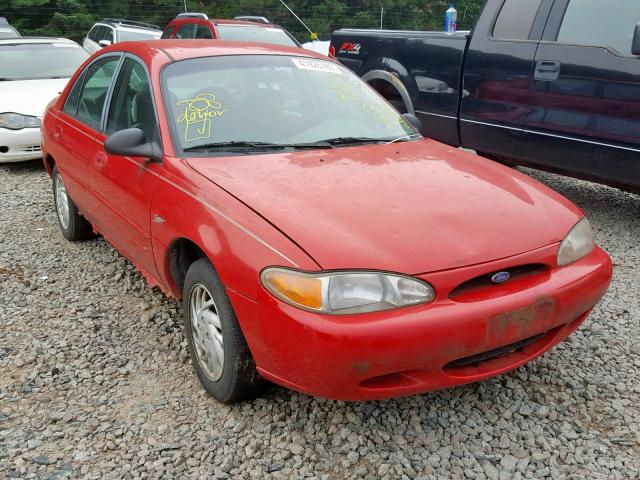 1FALP13P6VW149319 - 1997 FORD ESCORT LX RED photo 1