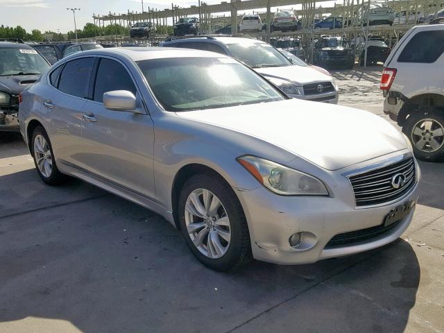 JN1BY1AR4BM372024 - 2011 INFINITI M37 X SILVER photo 1