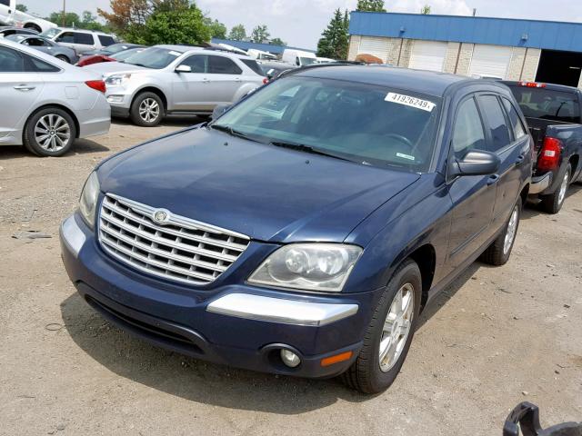 2C8GF68494R549164 - 2004 CHRYSLER PACIFICA BLUE photo 2