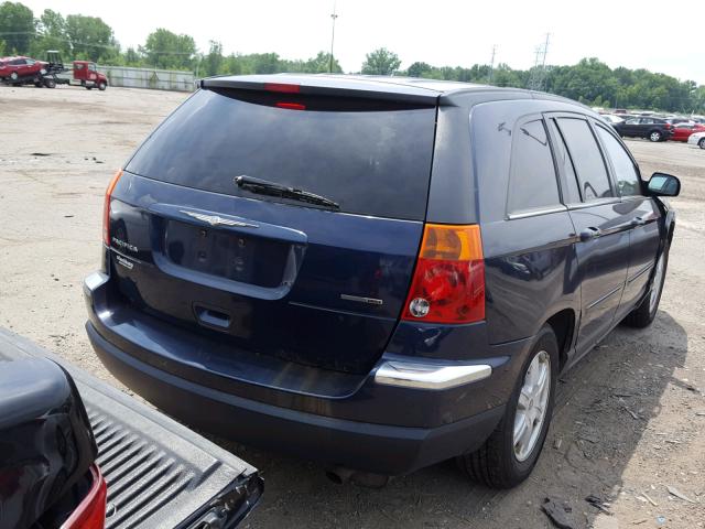 2C8GF68494R549164 - 2004 CHRYSLER PACIFICA BLUE photo 4