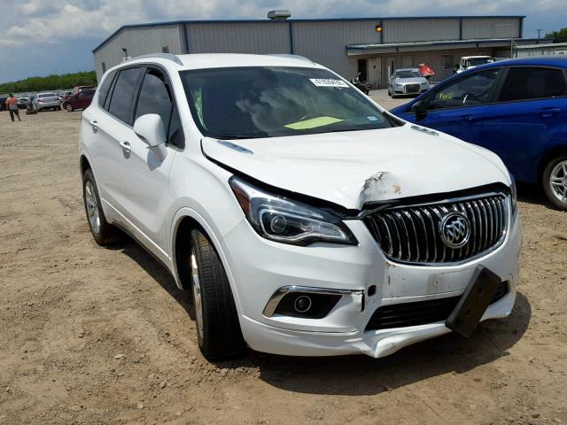 LRBFX1SA8JD006848 - 2018 BUICK ENVISION E WHITE photo 1