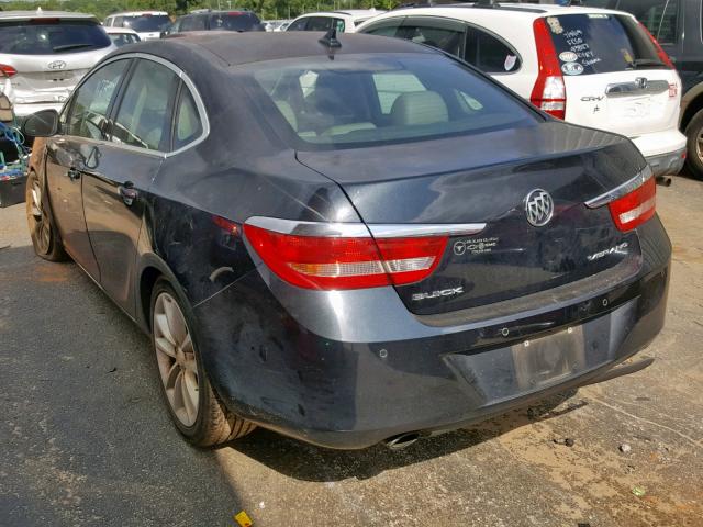 1G4PR5SK5D4135985 - 2013 BUICK VERANO CON BLACK photo 3