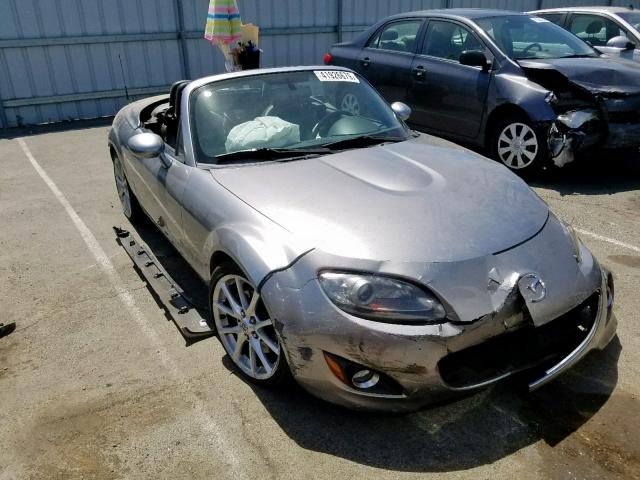 JM1NC2PF5B0219526 - 2011 MAZDA MX-5 MIATA GRAY photo 1