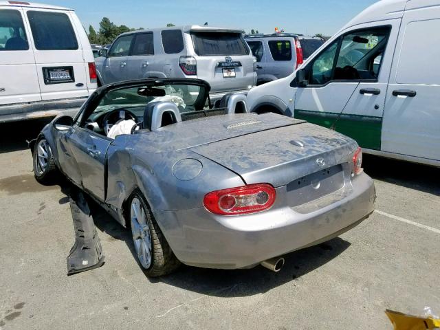 JM1NC2PF5B0219526 - 2011 MAZDA MX-5 MIATA GRAY photo 3