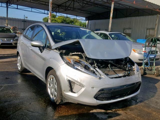 3FADP4AJ7CM110904 - 2012 FORD FIESTA S SILVER photo 1