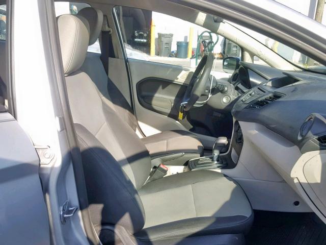 3FADP4AJ7CM110904 - 2012 FORD FIESTA S SILVER photo 5