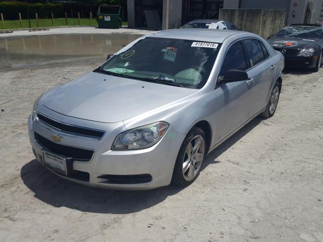 1G1ZA5E01CF233437 - 2012 CHEVROLET MALIBU LS SILVER photo 2