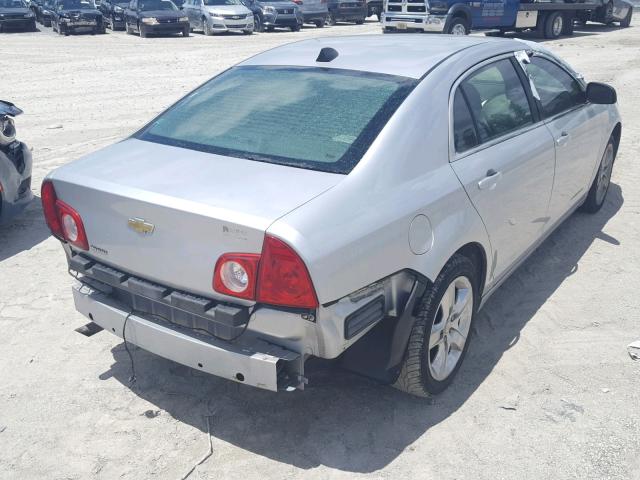 1G1ZA5E01CF233437 - 2012 CHEVROLET MALIBU LS SILVER photo 4