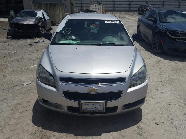 1G1ZA5E01CF233437 - 2012 CHEVROLET MALIBU LS SILVER photo 9