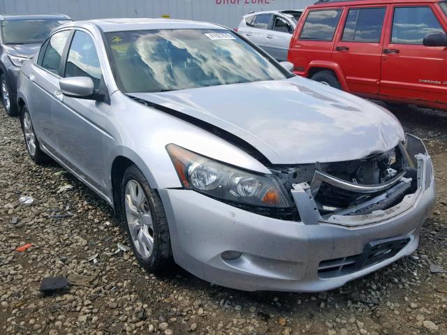 1HGCP36868A041571 - 2008 HONDA ACCORD EXL SILVER photo 1