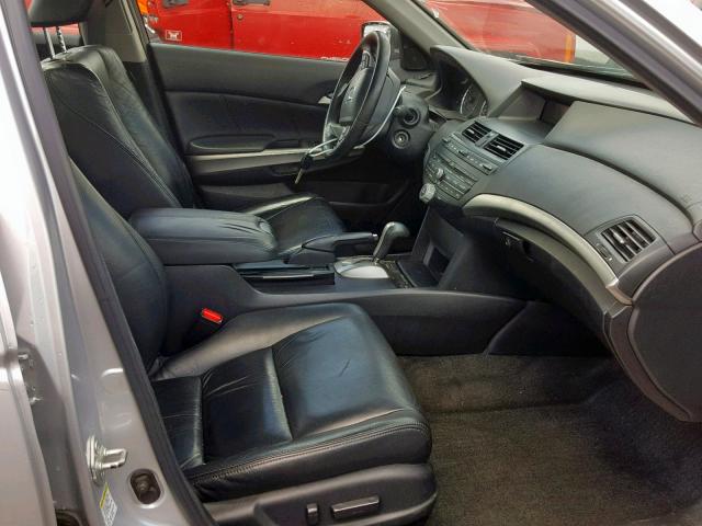 1HGCP36868A041571 - 2008 HONDA ACCORD EXL SILVER photo 5