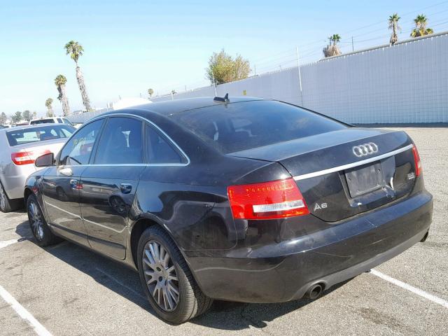 WAUDG74F76N043117 - 2006 AUDI A6 3.2 QUA BLACK photo 3