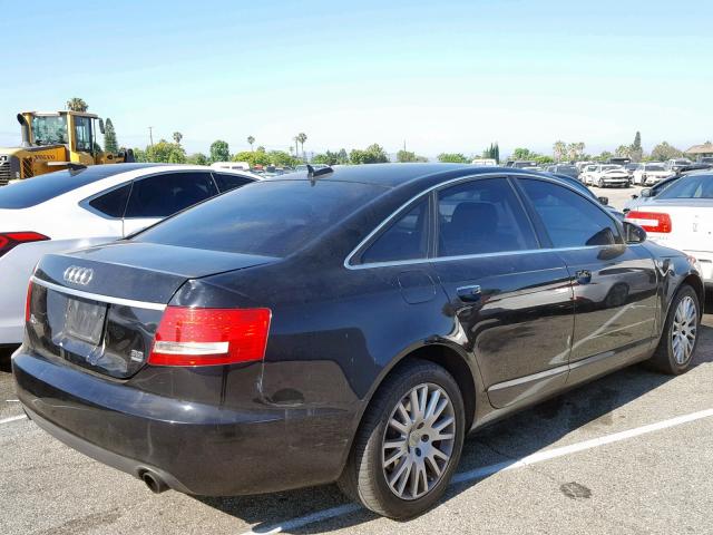 WAUDG74F76N043117 - 2006 AUDI A6 3.2 QUA BLACK photo 4