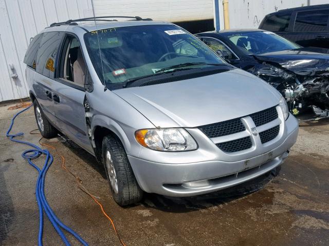 1D4GP25R83B270957 - 2003 DODGE CARAVAN SE SILVER photo 1