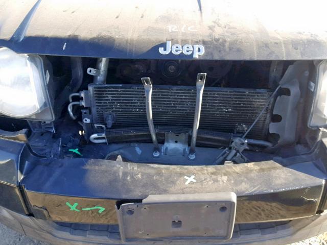 1J8GR48K48C186498 - 2008 JEEP GRAND CHER BLACK photo 9