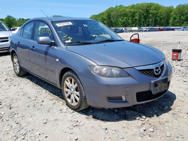 JM1BK32G481841128 - 2008 MAZDA 3 I GRAY photo 1