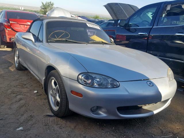 JM1NB353710211993 - 2001 MAZDA MX-5 MIATA SILVER photo 1