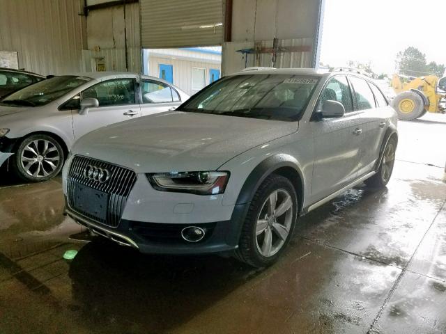 WA1UFAFL8DA151413 - 2013 AUDI A4 ALLROAD WHITE photo 2