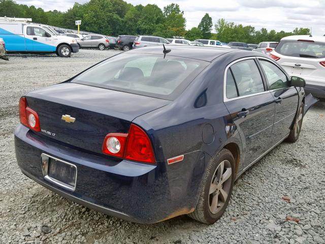 1G1ZC5E11BF113378 - 2011 CHEVROLET MALIBU 1LT 蓝色 照片 4
