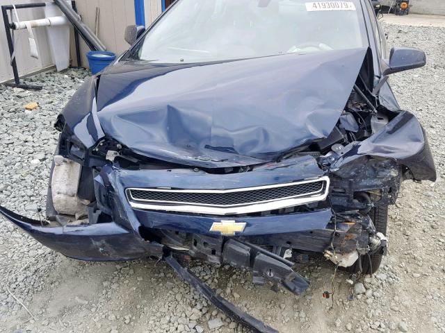 1G1ZC5E11BF113378 - 2011 CHEVROLET MALIBU 1LT 蓝色 照片 9