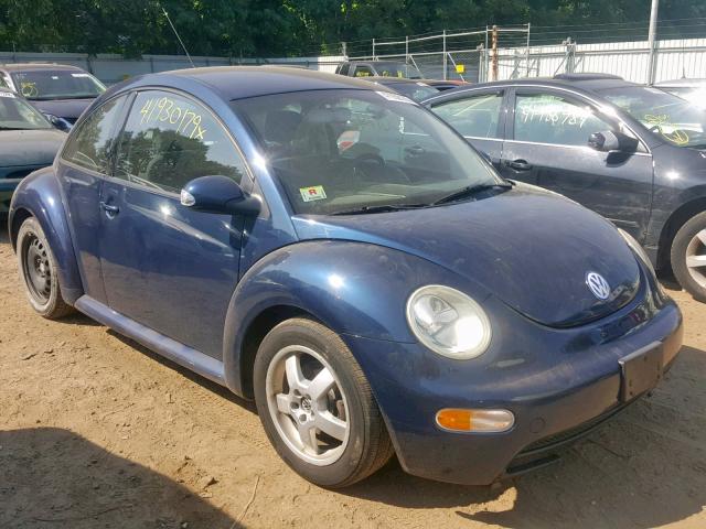 3VWBK31C24M405600 - 2004 VOLKSWAGEN NEW BEETLE BLUE photo 1