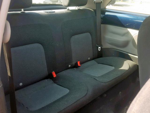 3VWBK31C24M405600 - 2004 VOLKSWAGEN NEW BEETLE BLUE photo 6