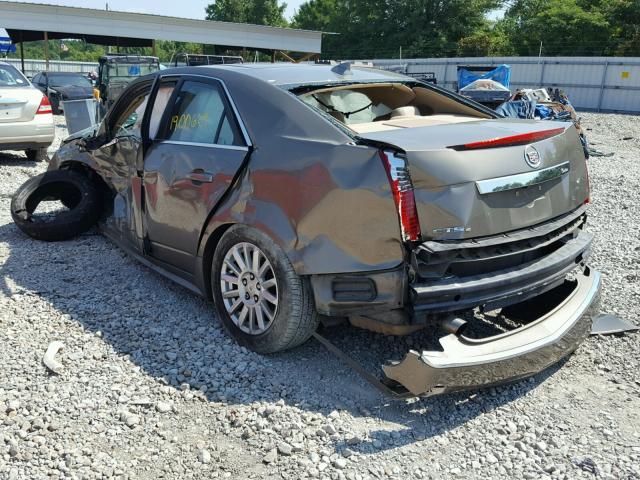 1G6DG5EY7B0118612 - 2011 CADILLAC CTS LUXURY GREEN photo 3