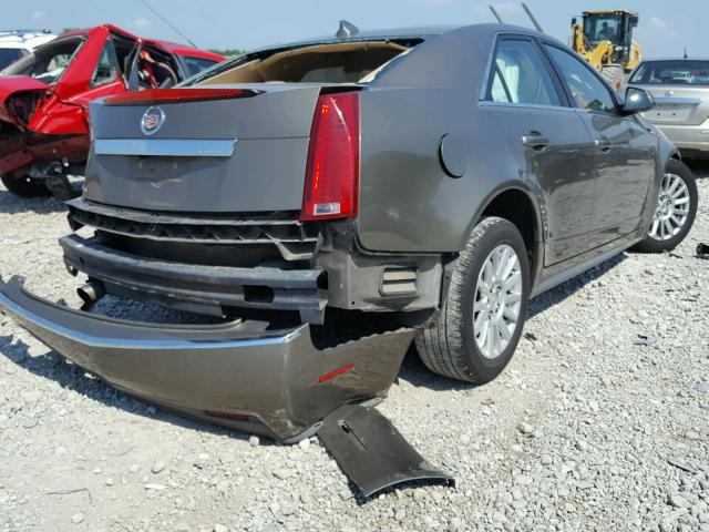 1G6DG5EY7B0118612 - 2011 CADILLAC CTS LUXURY GREEN photo 4