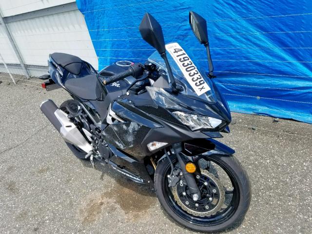 JKAEXKH13KDA30810 - 2019 KAWASAKI EX400 BLACK photo 1