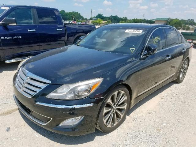 KMHGC4DH5CU169565 - 2012 HYUNDAI GENESIS 5. BLACK photo 2