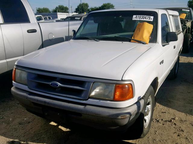 1FTCR10A5TUB58302 - 1996 FORD RANGER WHITE photo 2