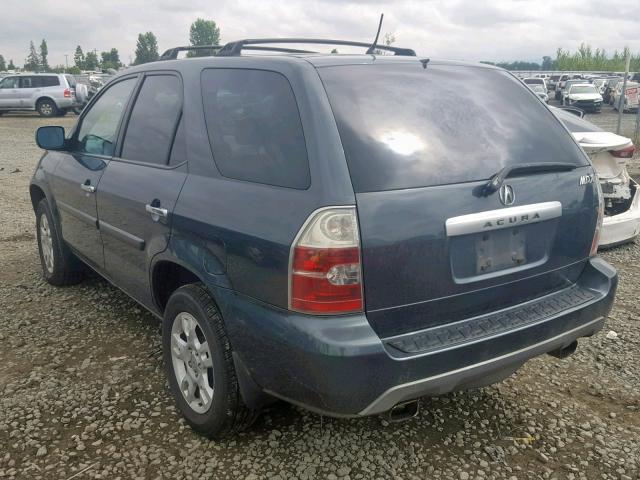 2HNYD18884H519638 - 2004 ACURA MDX TOURIN GRAY photo 3