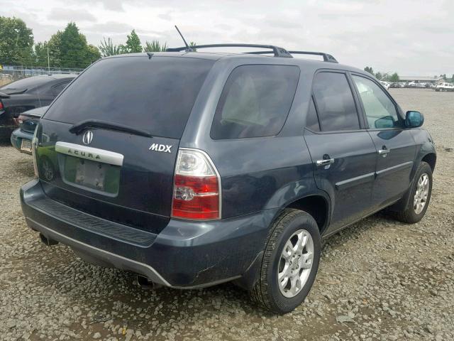 2HNYD18884H519638 - 2004 ACURA MDX TOURIN GRAY photo 4