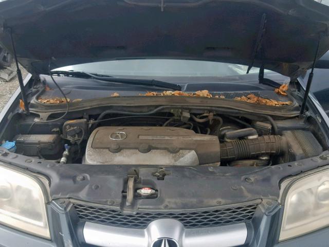 2HNYD18884H519638 - 2004 ACURA MDX TOURIN GRAY photo 7