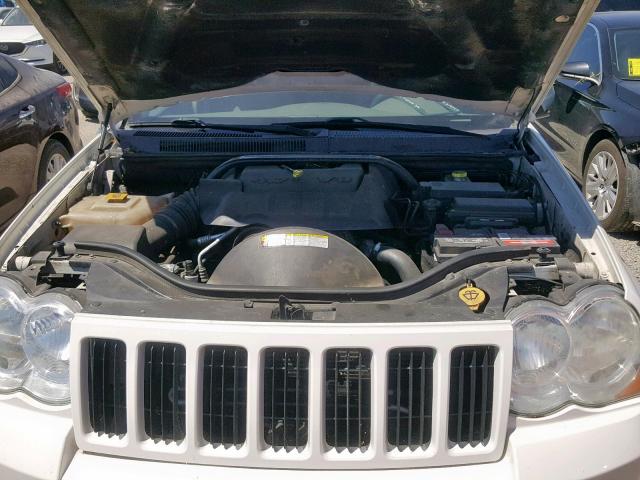 1J8HR48N08C215588 - 2008 JEEP GRAND CHER WHITE photo 7