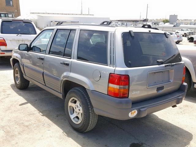 1J4GZ58S2WC167792 - 1998 JEEP GRAND CHER SILVER photo 3