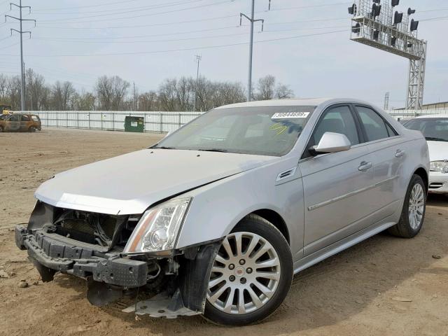 1G6DL5EVXA0129474 - 2010 CADILLAC CTS PERFOR SILVER photo 2