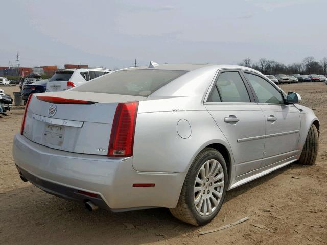 1G6DL5EVXA0129474 - 2010 CADILLAC CTS PERFOR SILVER photo 4