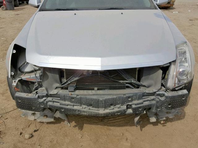 1G6DL5EVXA0129474 - 2010 CADILLAC CTS PERFOR SILVER photo 9