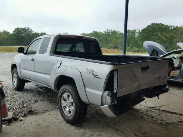 5TETU62N65Z121281 - 2005 TOYOTA TACOMA PRE SILVER photo 3